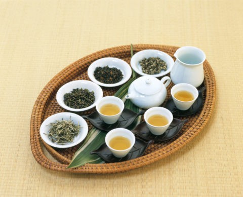 中国茶と茶葉４種