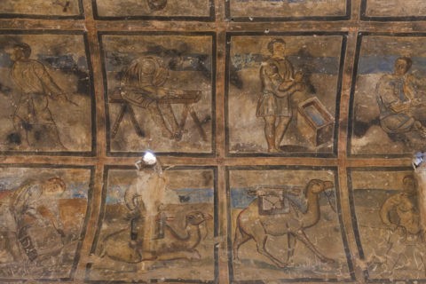 アムラ城 フレスコ画 世界遺産