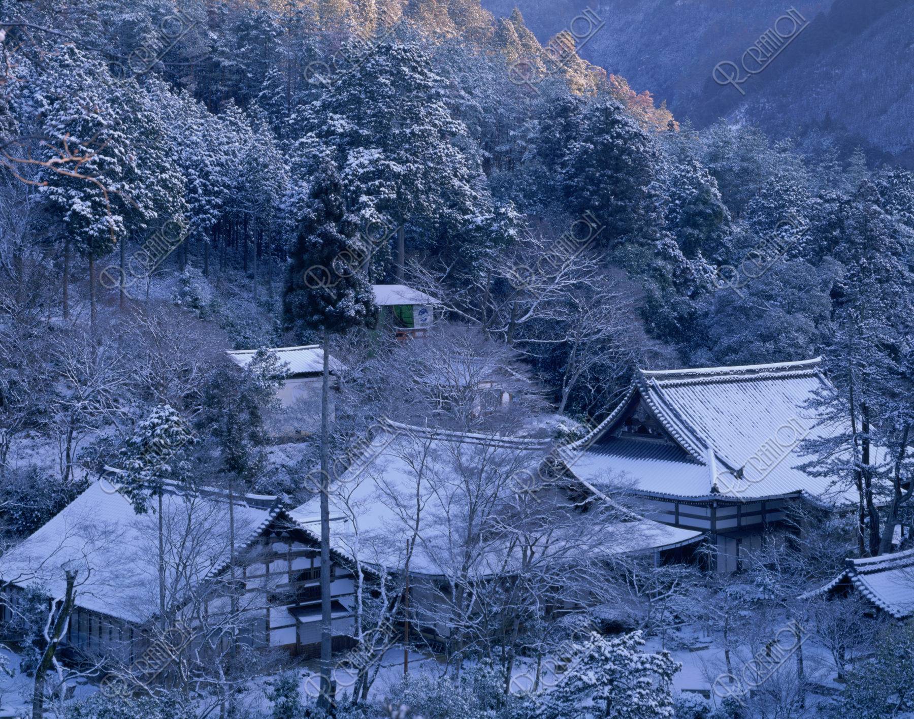 雪の西明寺