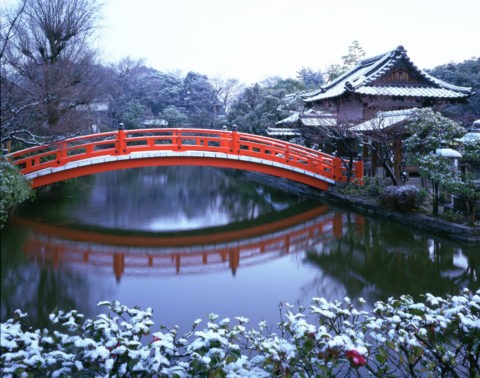 雪の神泉苑