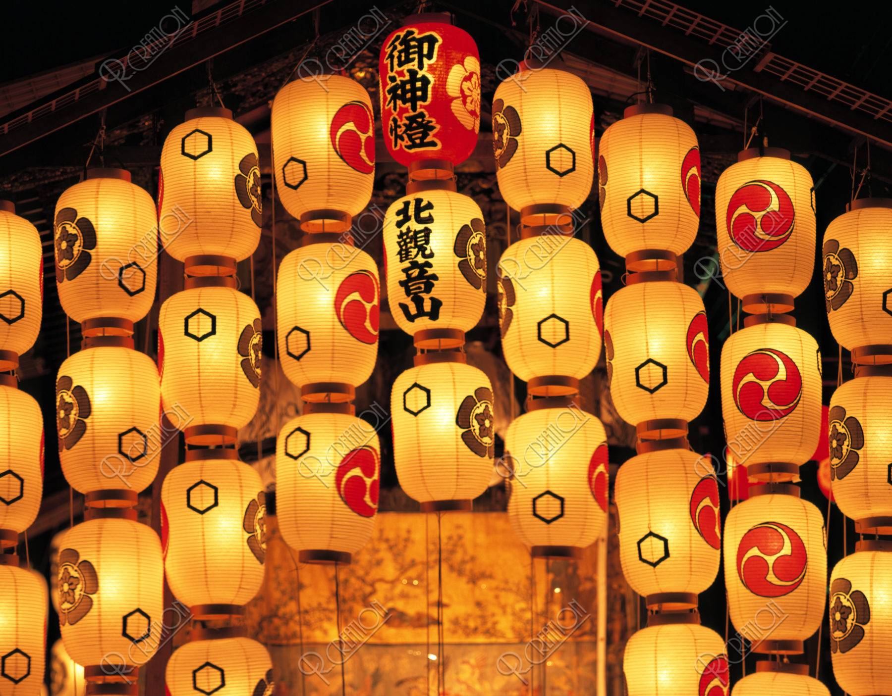 祇園祭 鉾の提灯