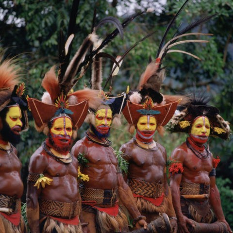 ＨＡＷＡ族 タリ パプアニューギニア