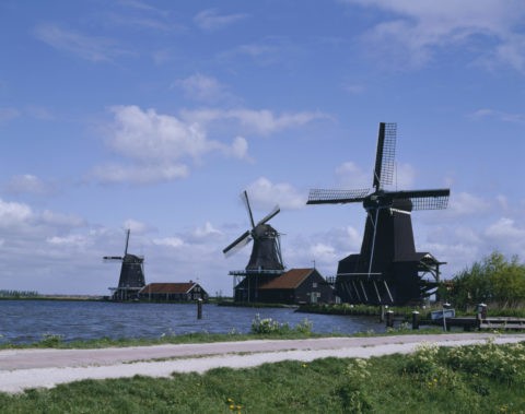 風車 オランダ