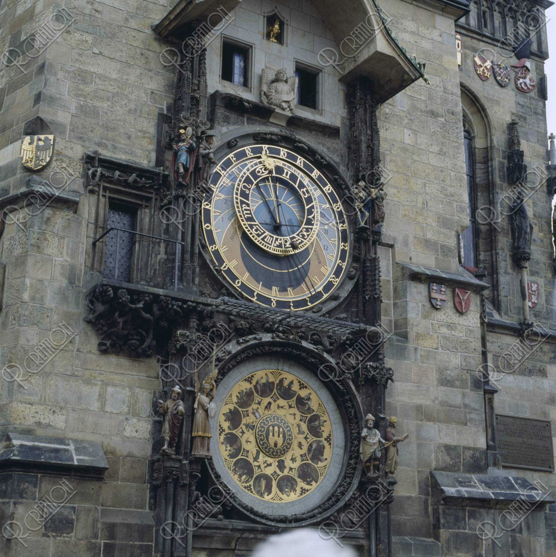 旧市庁舎の天文時計 プラハ