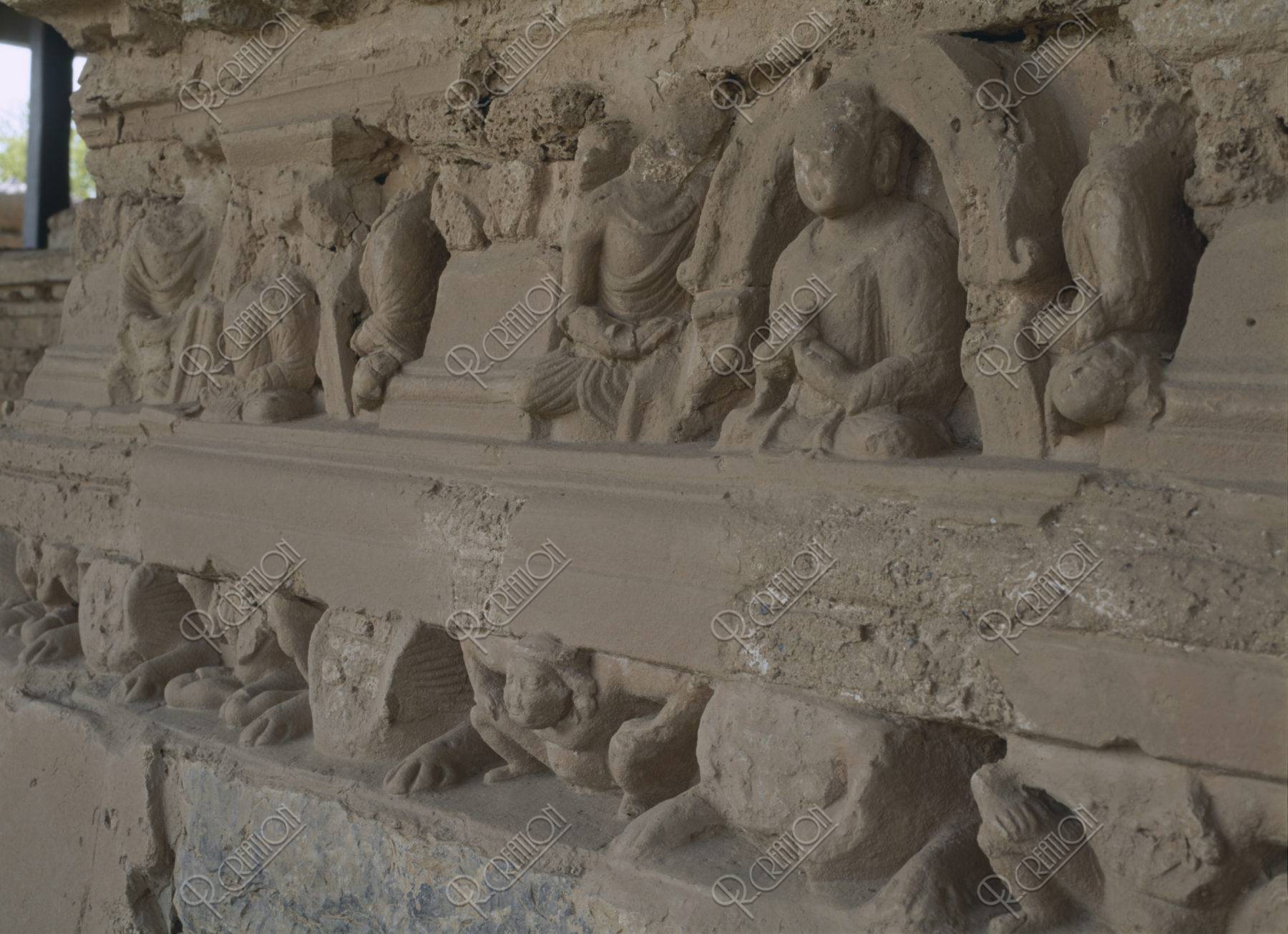 ジョーリアン僧院仏教遺跡 タキシラ パキスタン