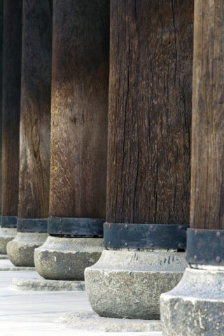 南禅寺 三門の柱