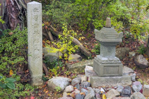 十輪寺 業平の墓