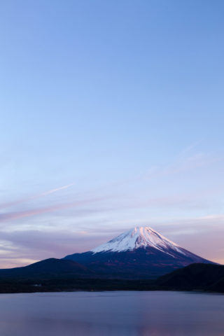 本栖湖 富士山