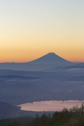 高ボッチからの富士山