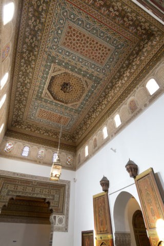 バヒア宮殿の天井