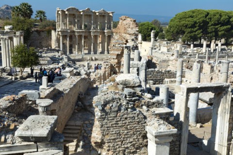 エフェソス遺跡 セルシウス図書館