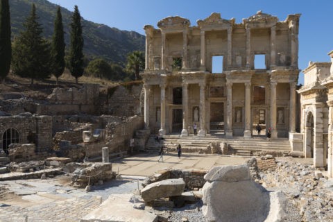 エフェソス遺跡 セルシウス図書館