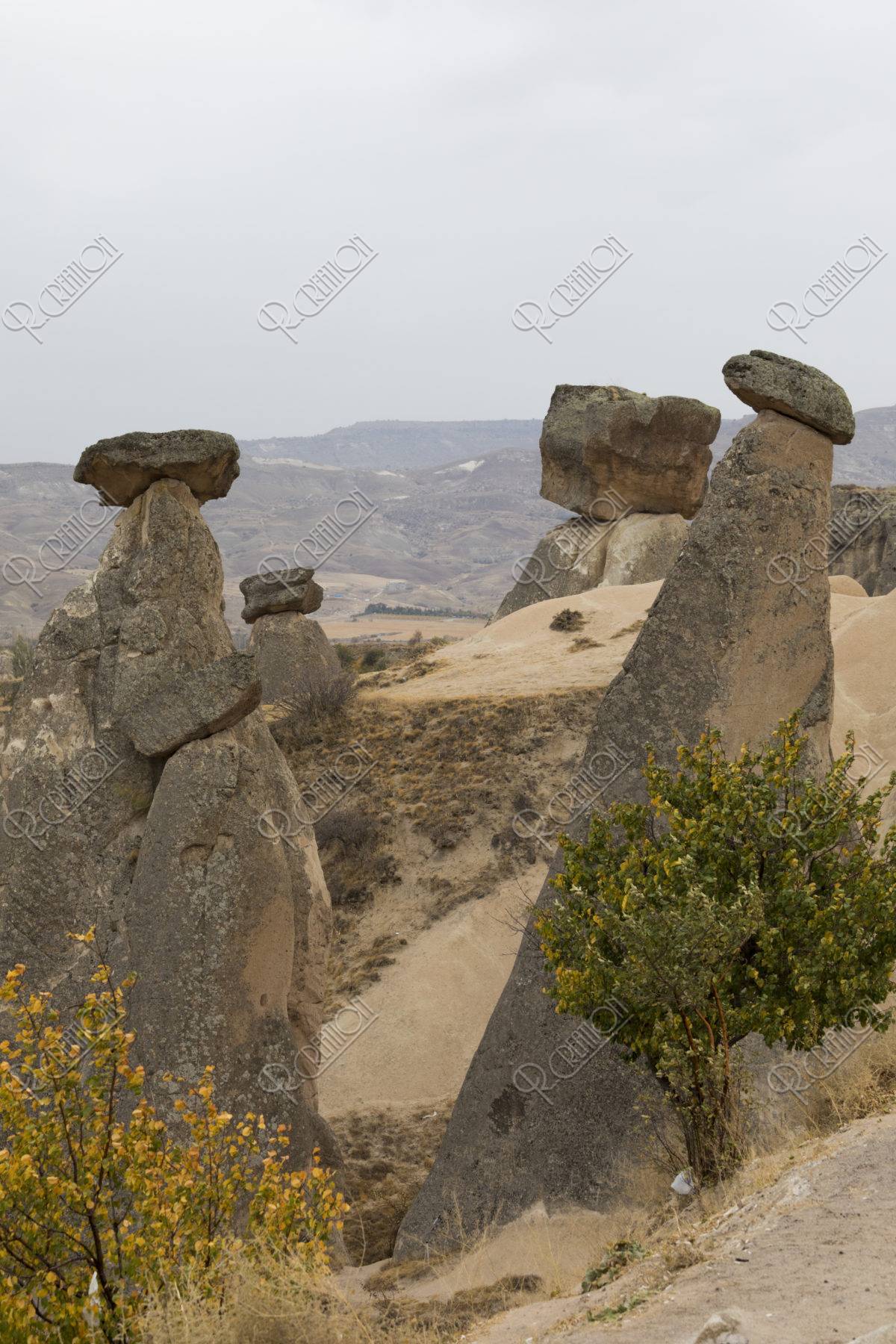 カッパドキア 三姉妹の岩