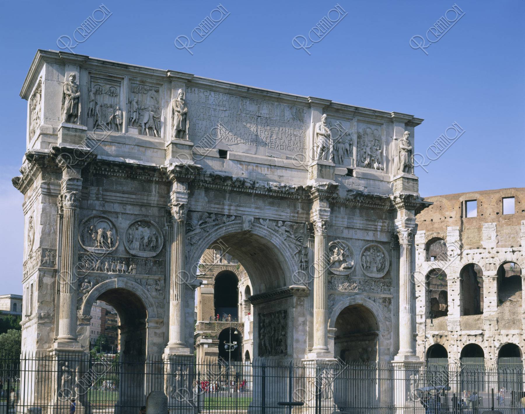 コンスタンティヌスの凱旋門 Ｗ．Ｈ．