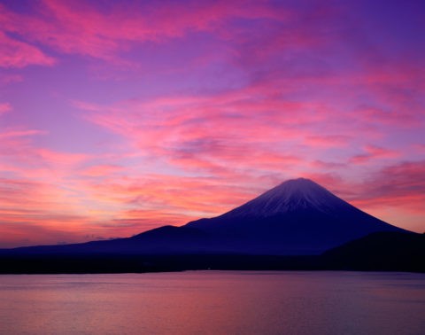 富士山 朝焼け