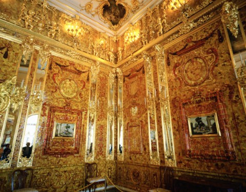 エカテリーナ宮殿 琥珀の間 世界遺産