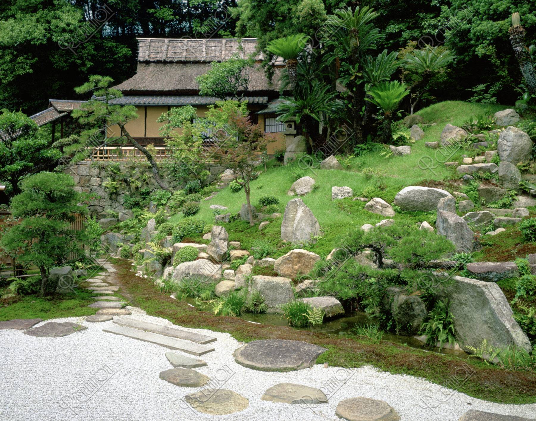 浄土寺庭園と露滴庵