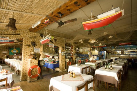 ジョルジュバの海鮮レストラン（ビチョパパーロ）