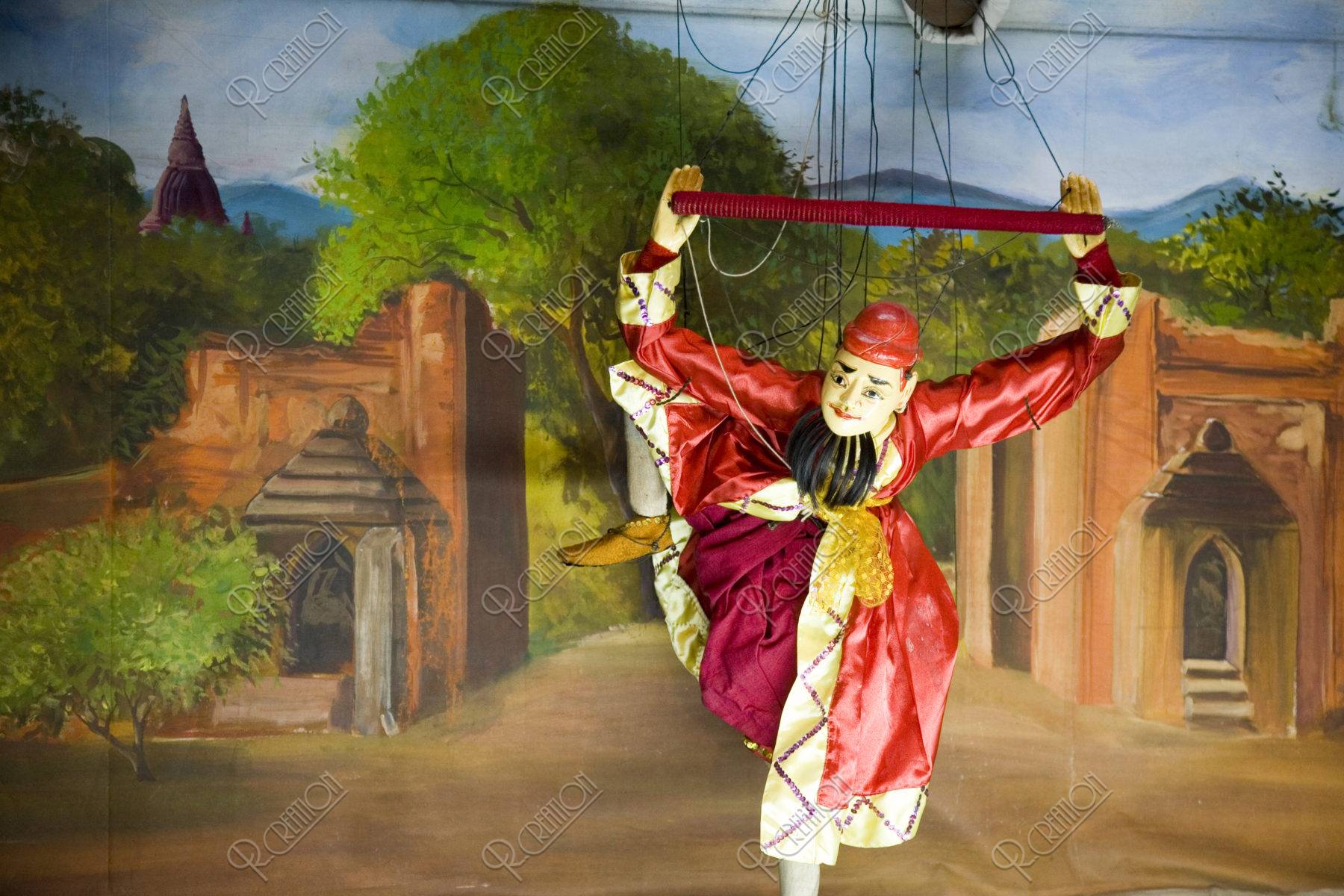 伝統舞踊 伝統芸能 人形劇 操り人形 人形 | 写真 | アールクリエーション