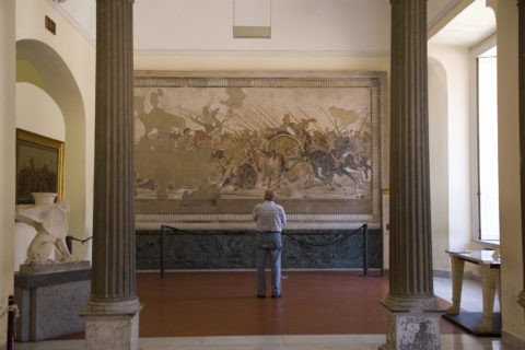 ナポリ考古学博物館内部