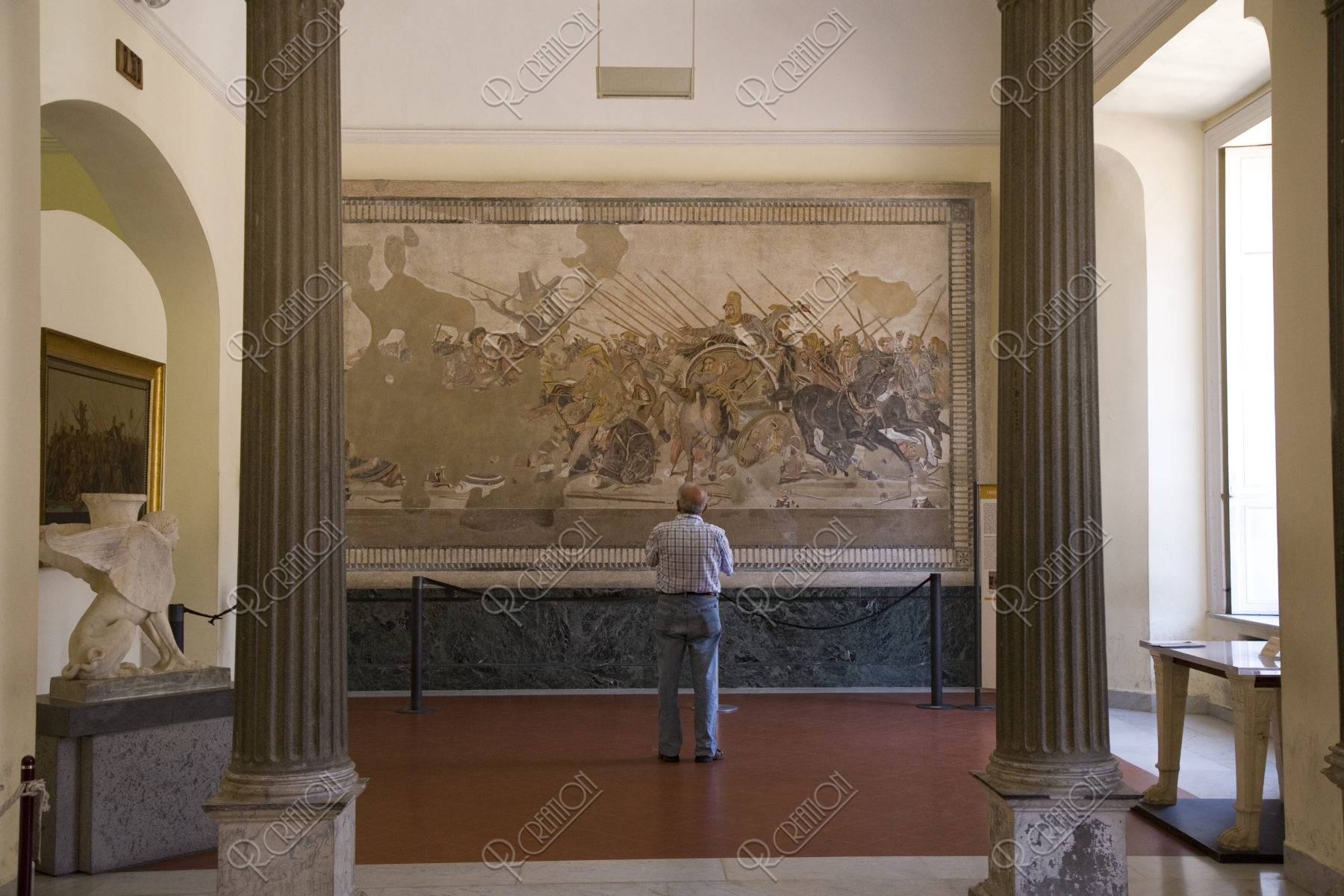 ナポリ考古学博物館内部