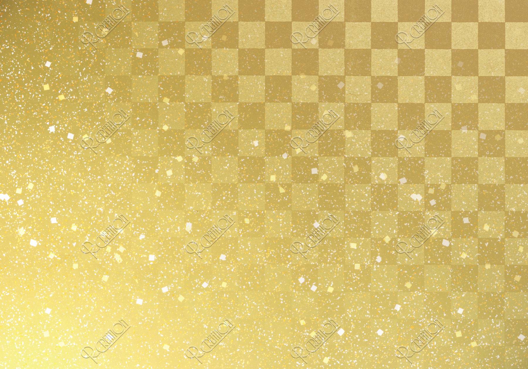 金色の和紙 和風イメージ CG | ストックフォト | アールクリエーション