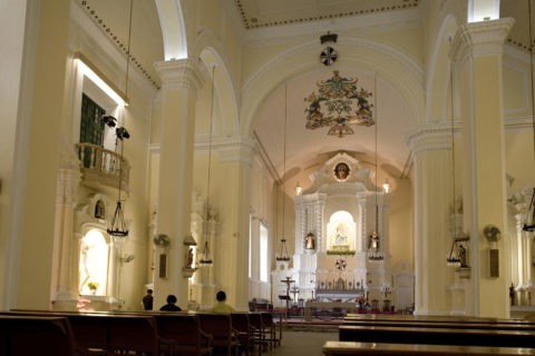 聖ドミニコ教会内部 世界遺産