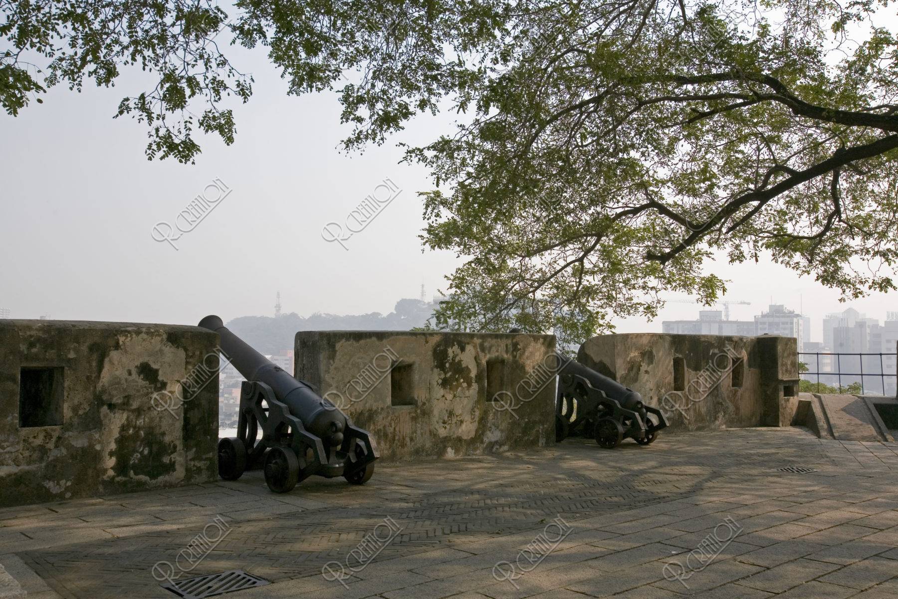 モンテの砦 大砲台 世界遺産