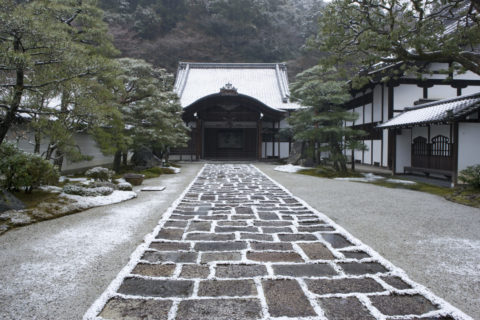 雪の南禅寺方丈