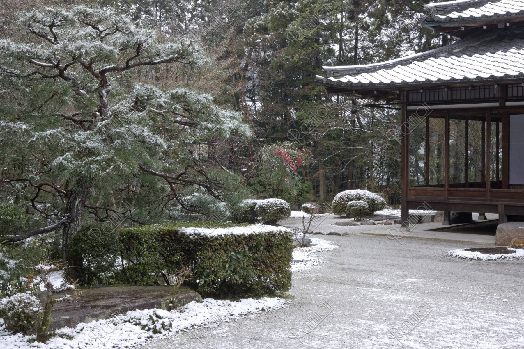 雪の南禅寺天授庵