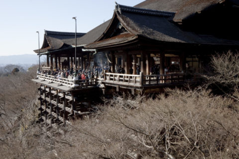 冬の清水寺 世界遺産