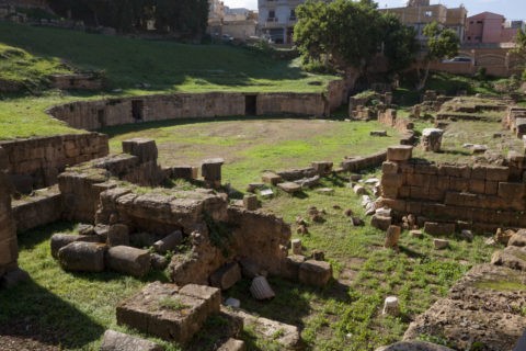 シェルシェルのローマ時代の遺跡