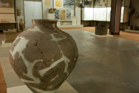 ヴァニ遺跡 博物館 大麦の壺