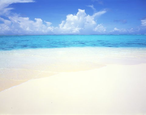 マニャガハ島の浜 サイパン