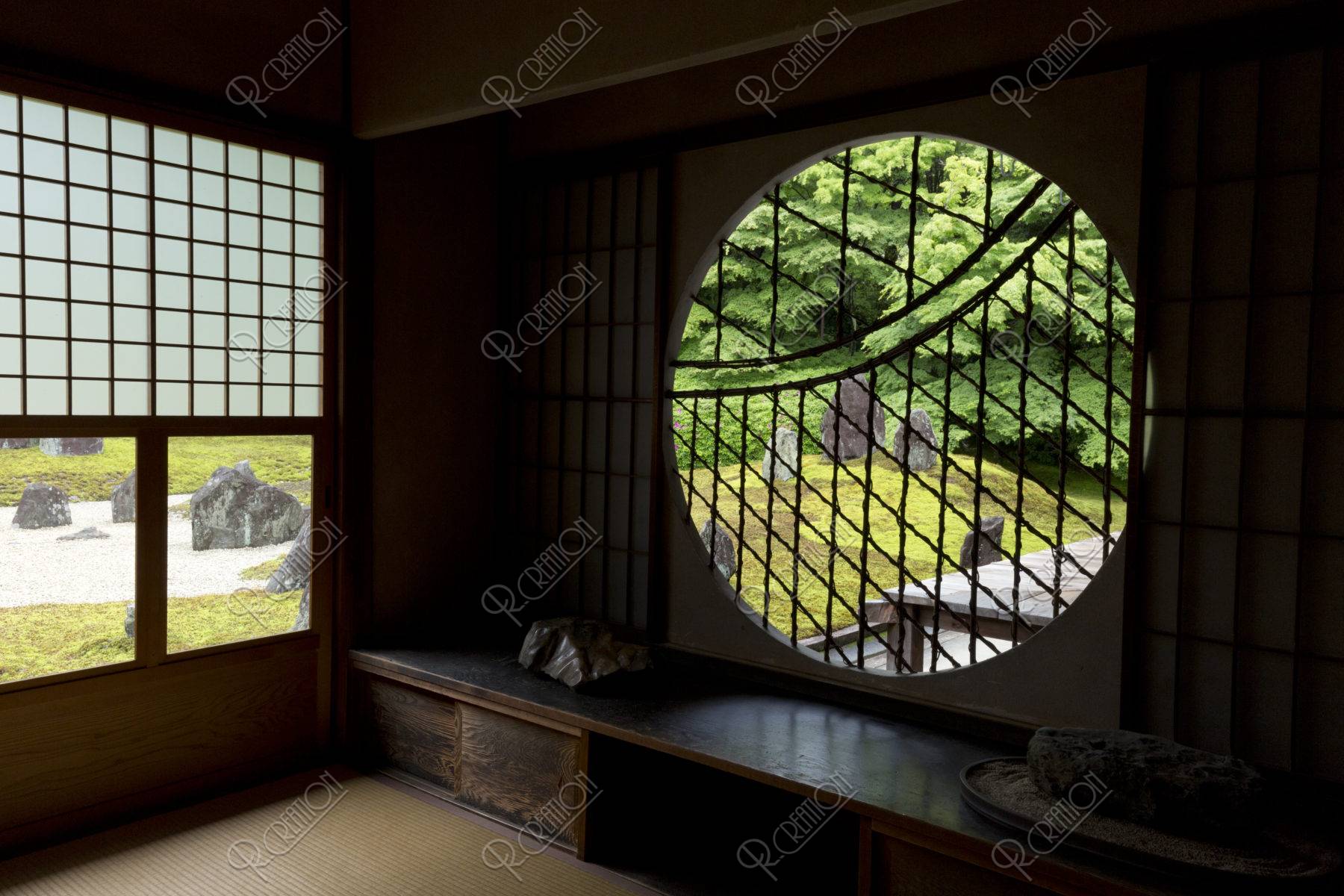 光明院 丸窓 | 写真 | アールクリエーション