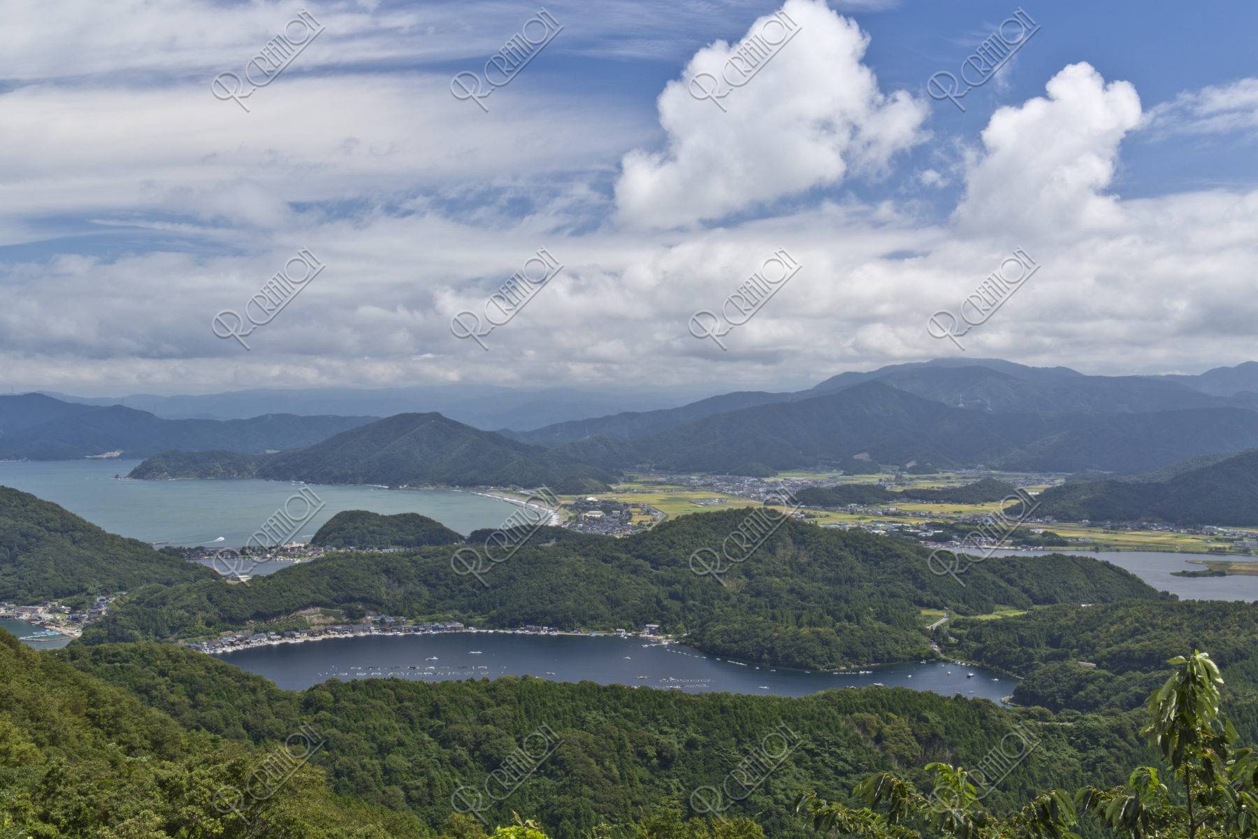 三方五湖 山頂公園 ストックフォト アールクリエーション 三方五湖 山頂公園 ストックフォト アールクリエーション