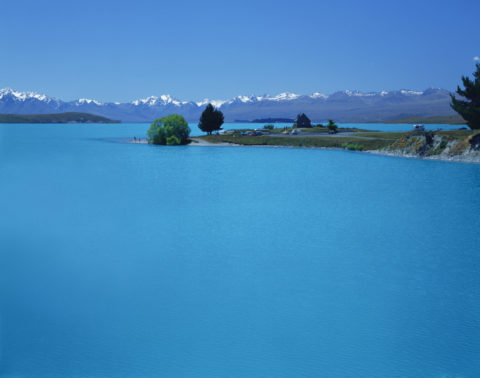 テカポ湖 ニュージーランド