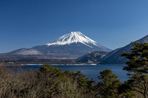富士山 本栖湖