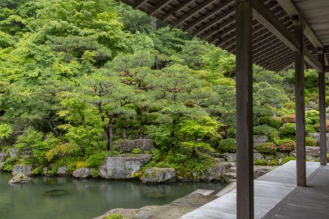 百済寺 庭園