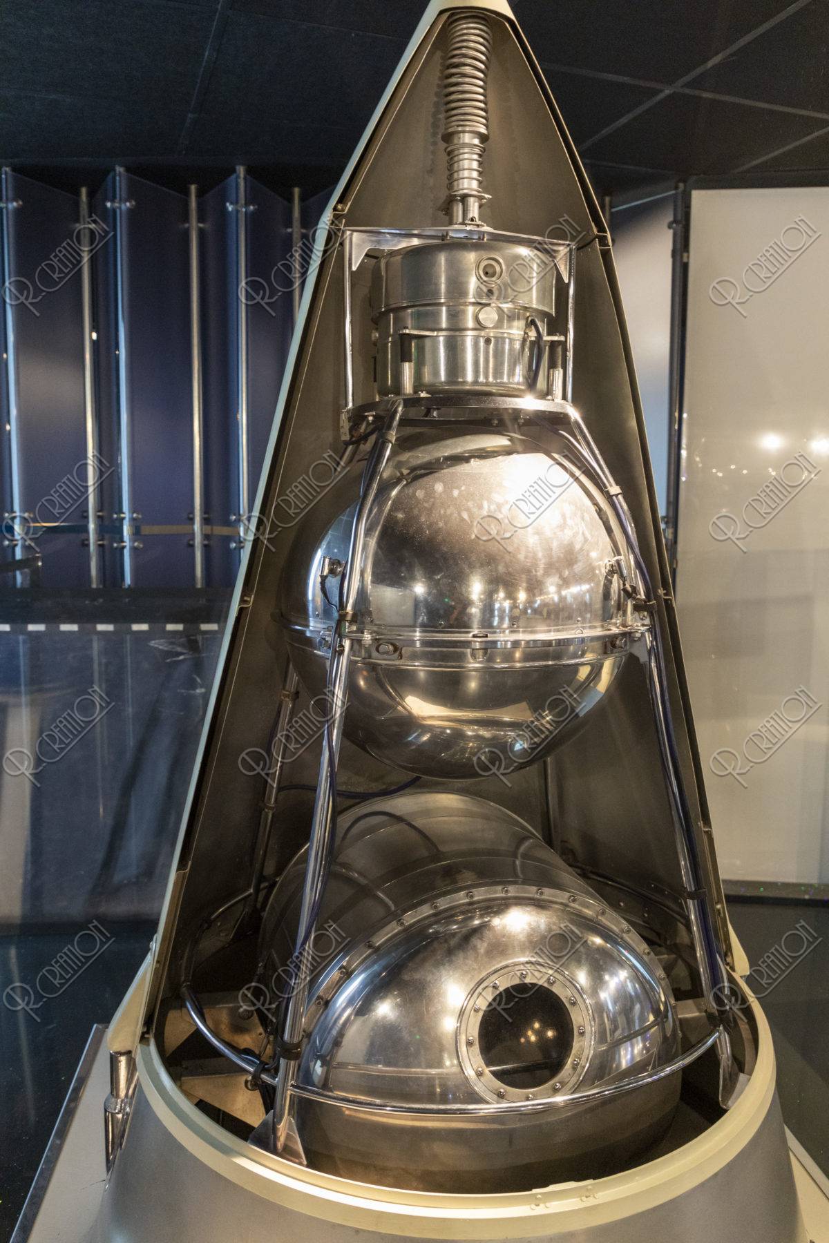 宇宙飛行士記念博物館 内部 スプートニク