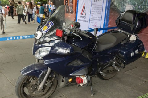 警察用バイク