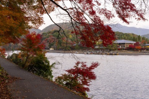 嵐山小倉山と紅葉