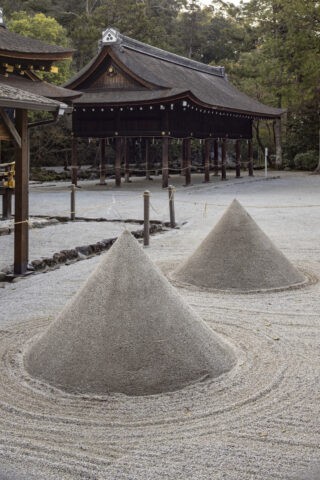 上賀茂神社|立砂