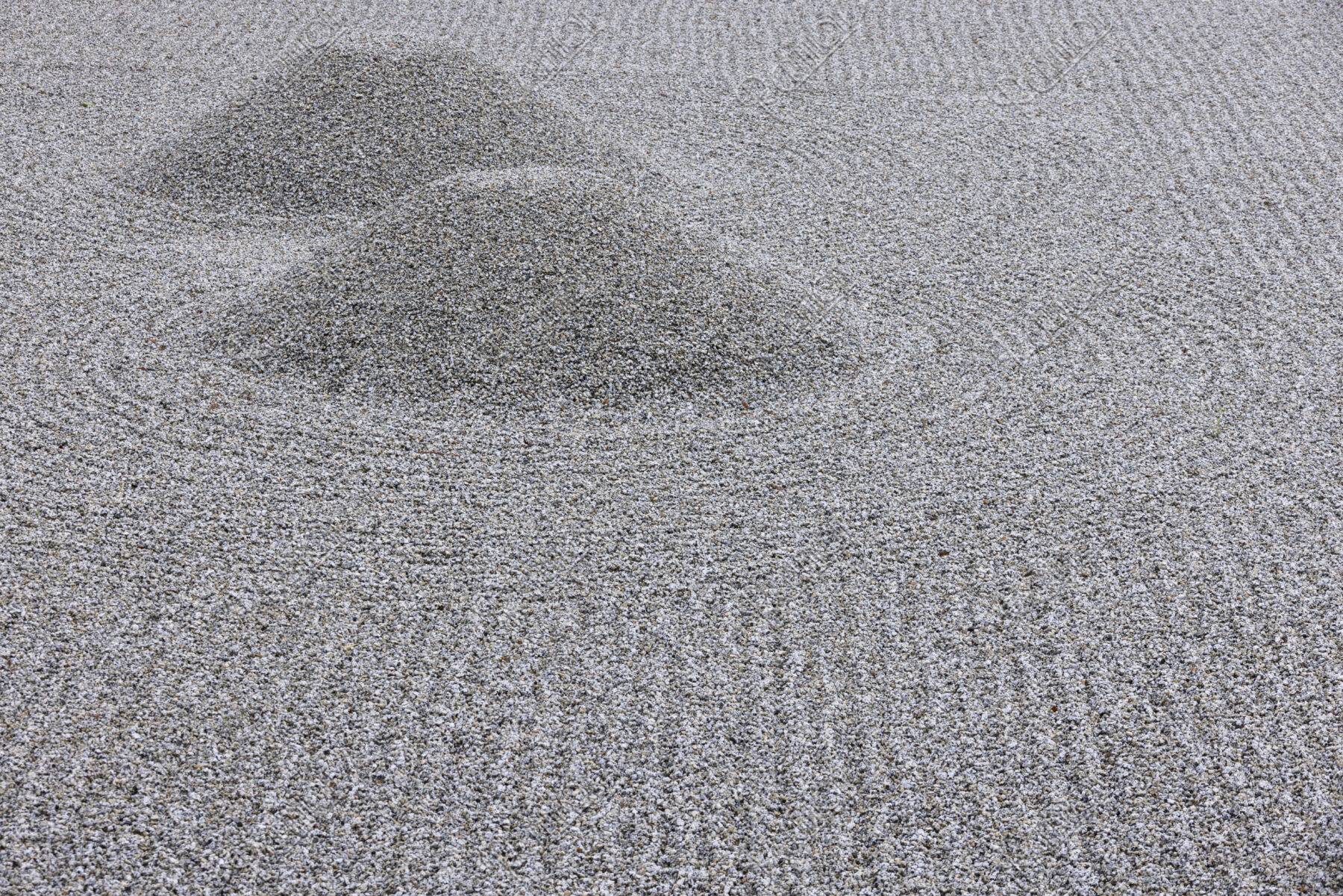 曼殊院 庭園の砂盛